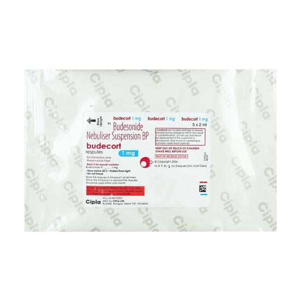Budesonide 1MG respules (Budecort 1 mg)