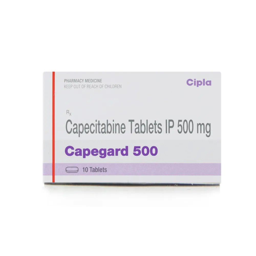 Capegard 500 Mg (Capecitabine)