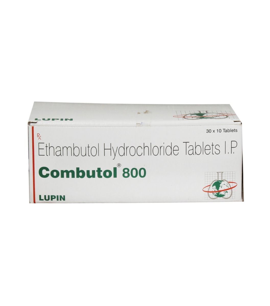 Combutol 800 Mg (Ethambutol)