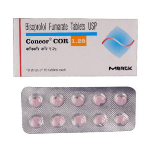 Bisoprolol Fumarate 1.25MG (Concor COR 1.25)