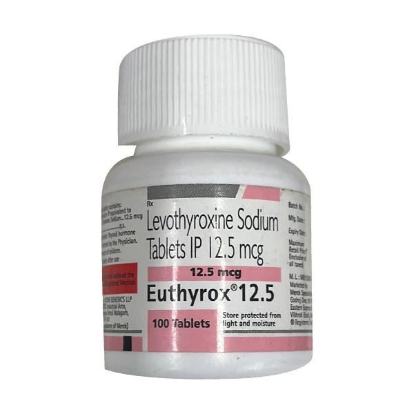 Levothyroxin 12.5mcg (Euthyrox 12.5)