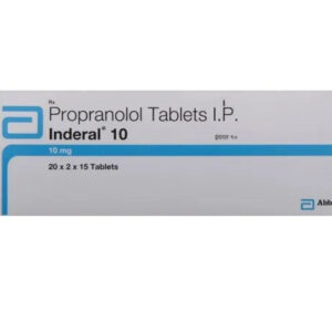 Propranolol 10MG (Inderal 10)