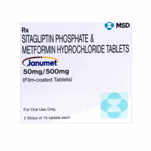 Sitagliptin & Metformin (Janumet 50mg / 500mg)