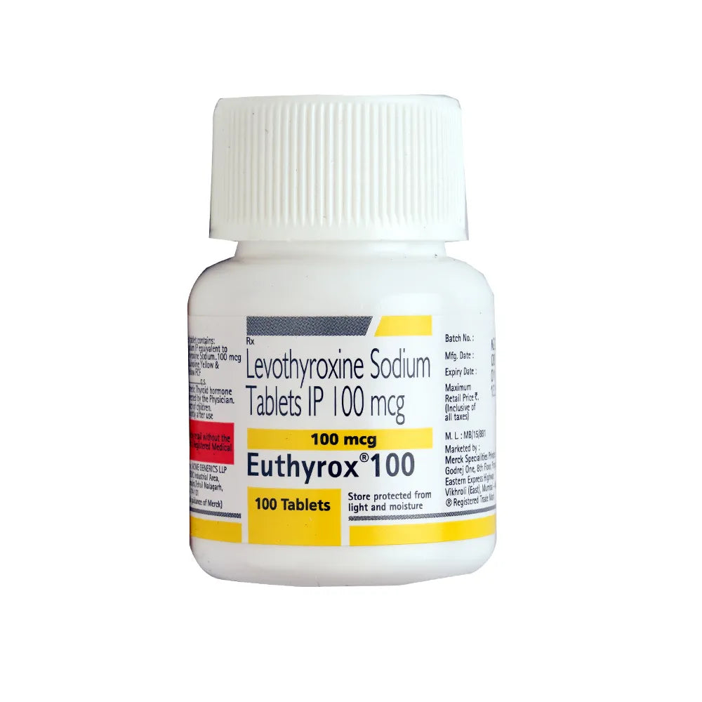 Levothyroxin 100mcg (Euthyrox 100)