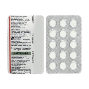 Lisinopril 2.5MG (Listril 2.5)