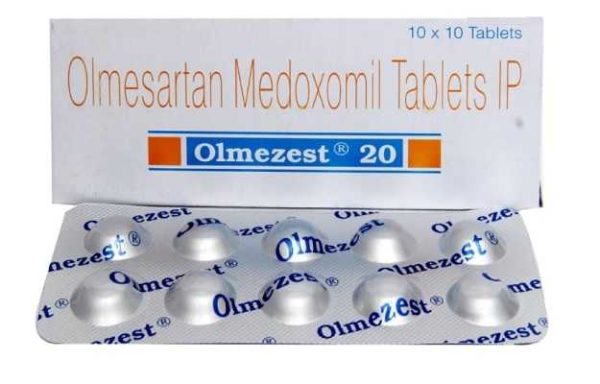 Olmesartan 20MG (Olmezest 20)