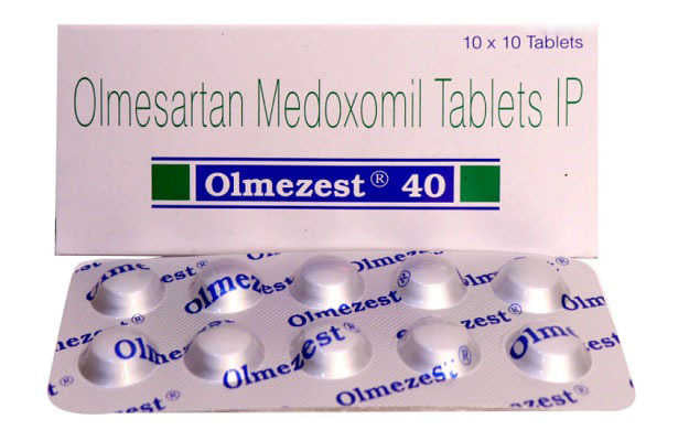 Olmesartan 40MG (Olmezest 40)