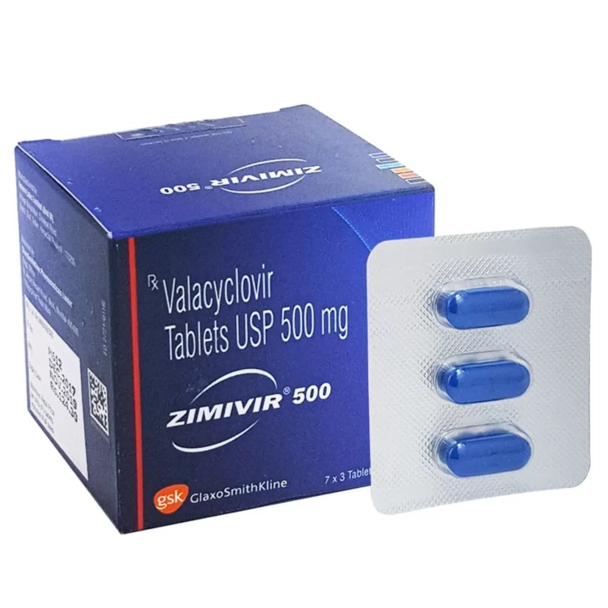 Zimivir 500 Mg (Valacyclovir)